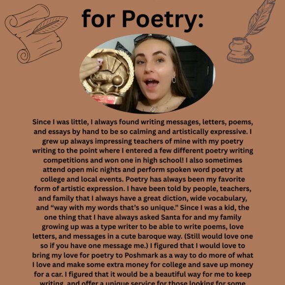 Custom Poetry Writing - Picture 2 of 13